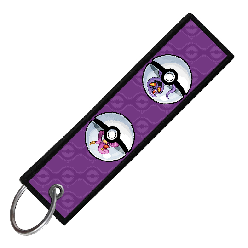 "EKANS POKEBALL EVO" CUSTOM KEY TAG