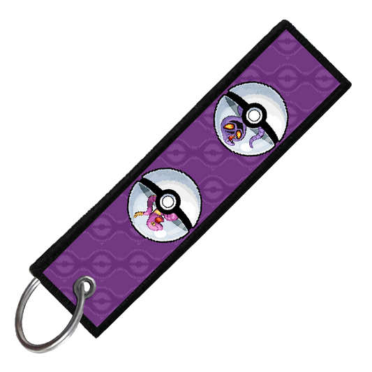 "EKANS POKEBALL EVO" CUSTOM KEY TAG