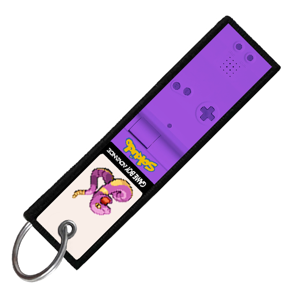 "EKANS GAMEBOY" CUSTOM KEY TAG