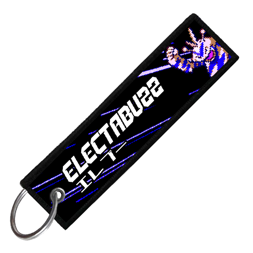 "JAPANESE ELECTABUZZ" CUSTOM KEY TAG