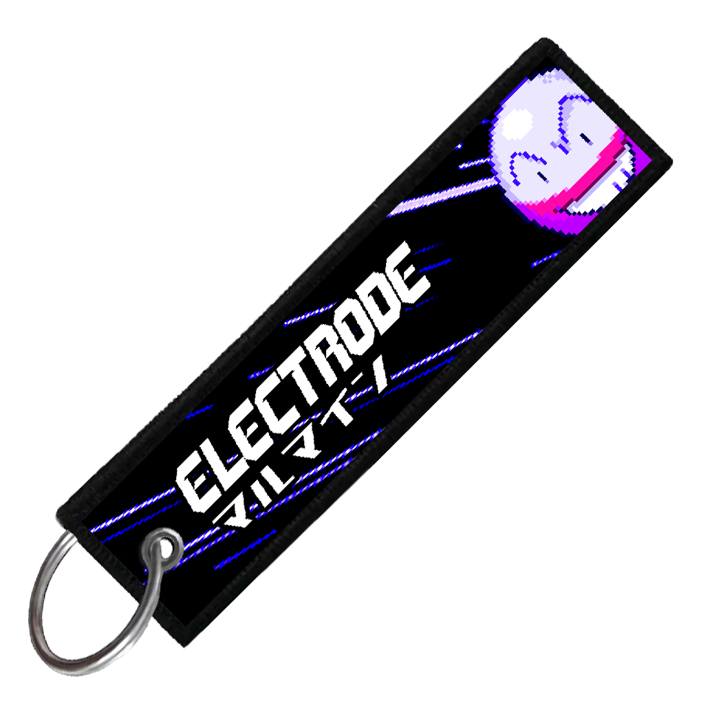 "JAPANESE ELECTRODE" CUSTOM KEY TAG