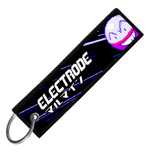 "JAPANESE ELECTRODE" CUSTOM KEY TAG