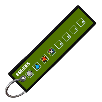 "GYM LEADER ERIKA" CUSTOM KEY TAG