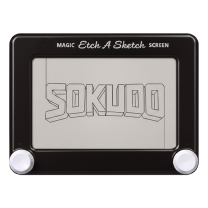 "ETCH A SKETCH" SOKUDO DECAL