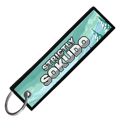 "EVO IV 8-BIT RALLY" CUSTOM KEY TAG