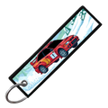"EVO IV 8-BIT RALLY" CUSTOM KEY TAG