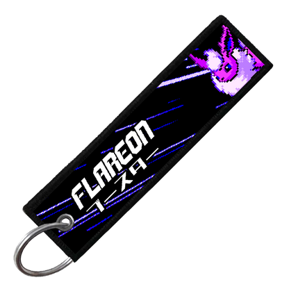 "JAPANESE FLAREON" CUSTOM KEY TAG