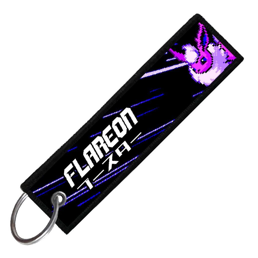 "JAPANESE FLAREON" CUSTOM KEY TAG