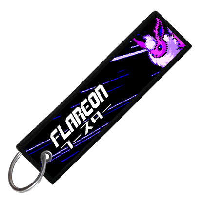 "JAPANESE FLAREON" CUSTOM KEY TAG