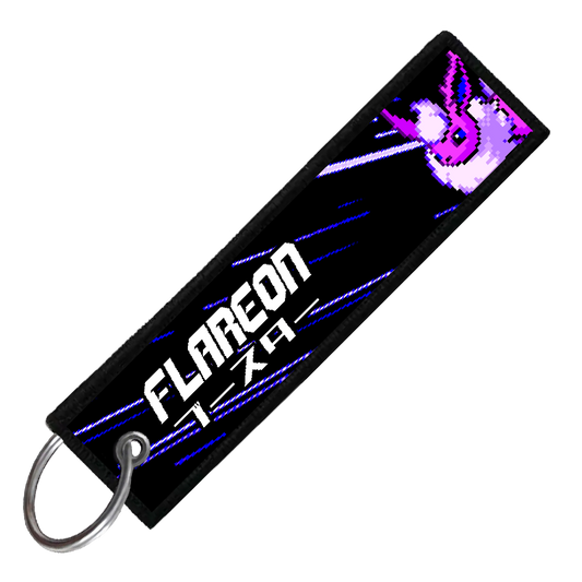 "JAPANESE FLAREON" CUSTOM KEY TAG