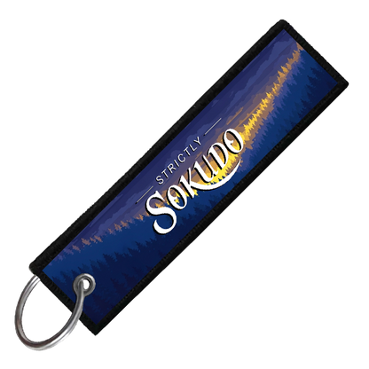 "FORESTER PIXEL SIDE PROFILES" CUSTOM KEY TAG