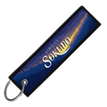 "FORESTER PIXEL SIDE PROFILES" CUSTOM KEY TAG