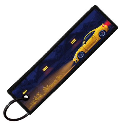 "FRS PIXEL SIDE PROFILES" CUSTOM KEY TAG