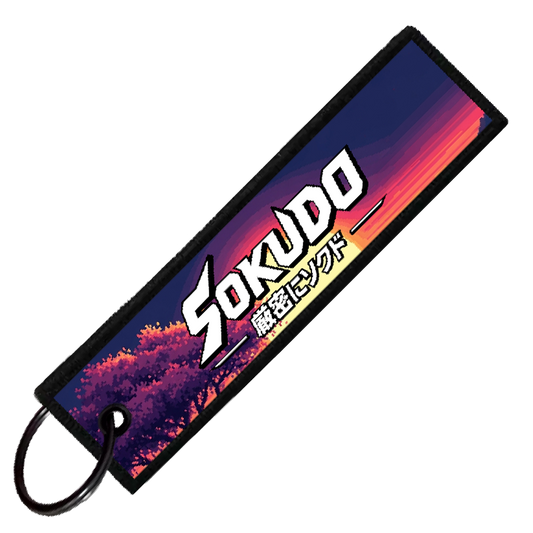 "86/BRZ/FRS SLAMMED SUNSET" CUSTOM KEY TAG