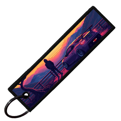 "86/BRZ/FRS SLAMMED SUNSET" CUSTOM KEY TAG
