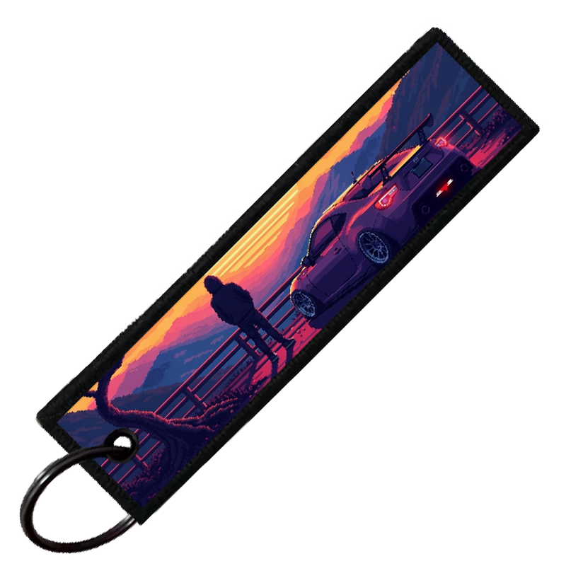 "86/BRZ/FRS SLAMMED SUNSET" CUSTOM KEY TAG