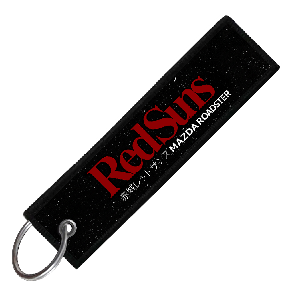 "FUMIHIRO REDSUNS" CUSTOM KEY TAG