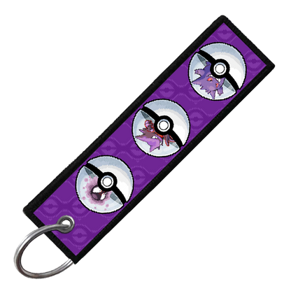 "GASTLY POKEBALL EVO" CUSTOM KEY TAG
