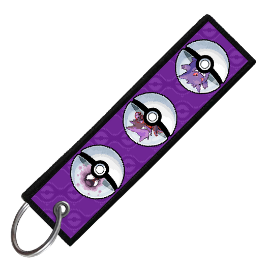 "GASTLY POKEBALL EVO" CUSTOM KEY TAG