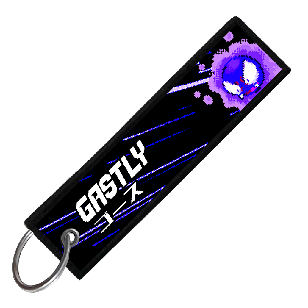 "JAPANESE GASTLY" CUSTOM KEY TAG
