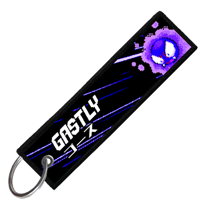 "JAPANESE GASTLY" CUSTOM KEY TAG
