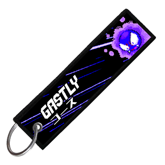 "JAPANESE GASTLY" CUSTOM KEY TAG