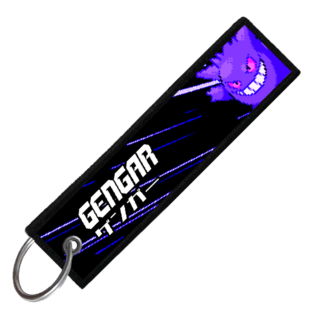 "JAPANESE GENGAR" CUSTOM KEY TAG
