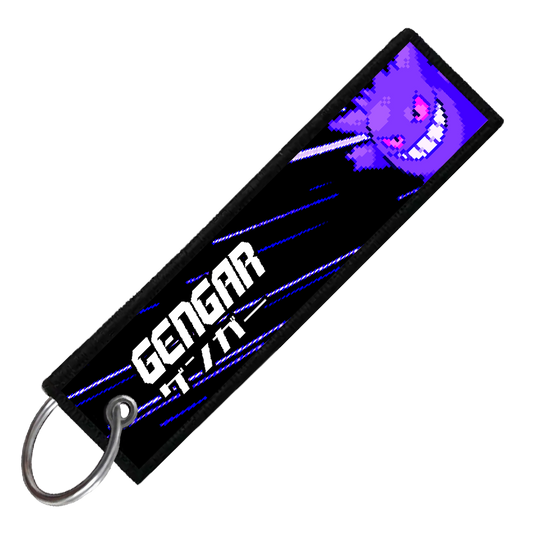 "JAPANESE GENGAR" CUSTOM KEY TAG