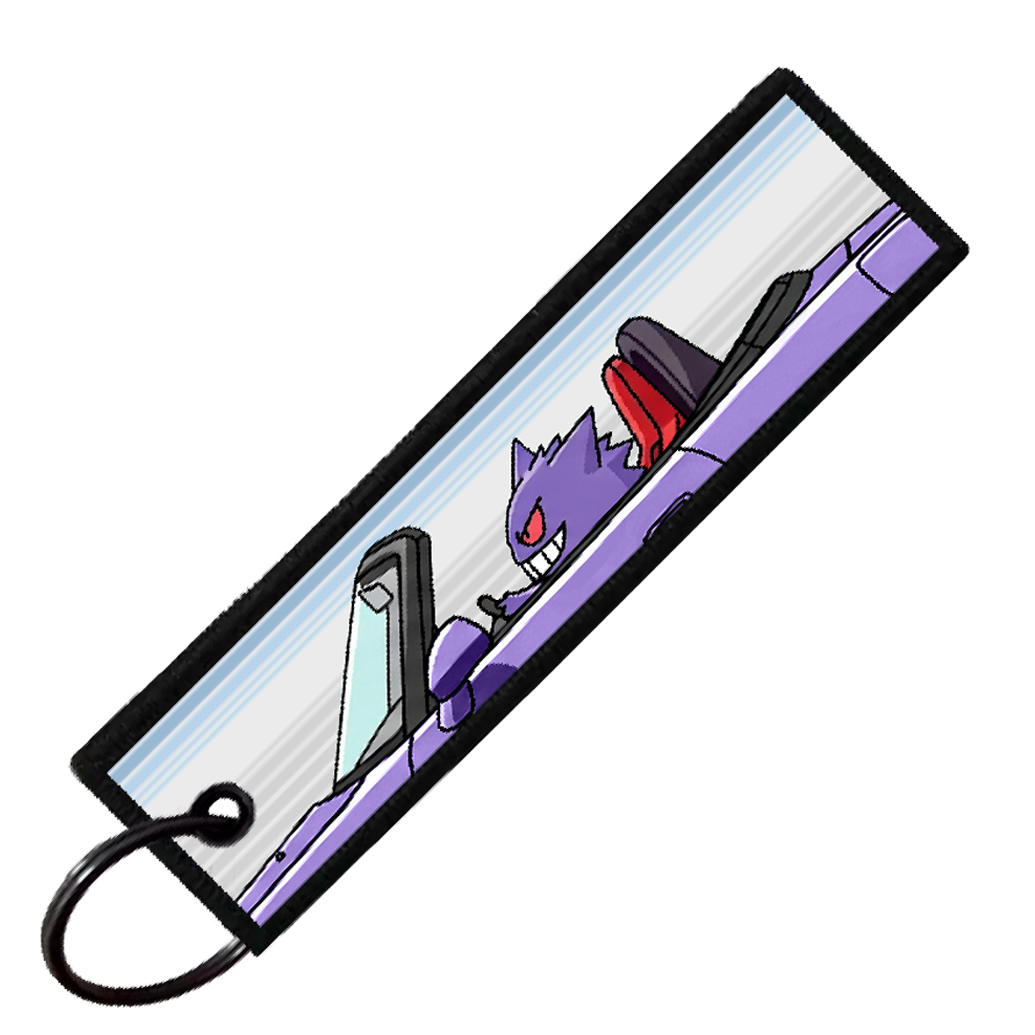 "GENGAR CRUISER" CUSTOM KEY TAG