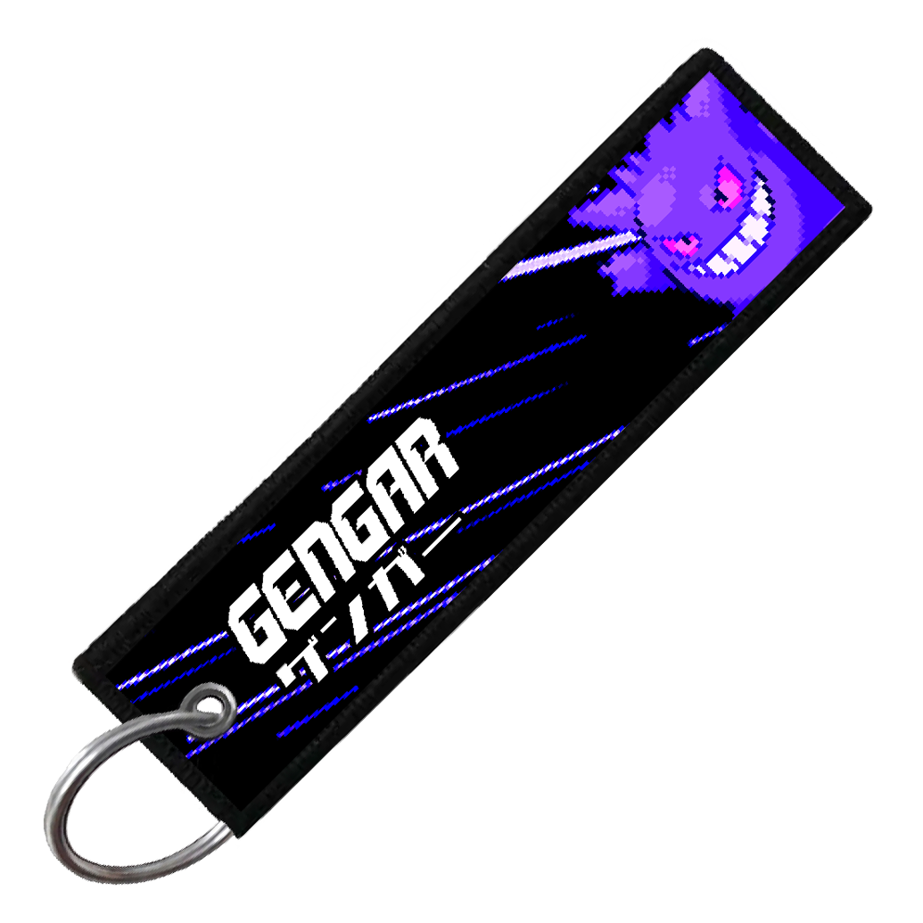 "JAPANESE GENGAR" CUSTOM KEY TAG