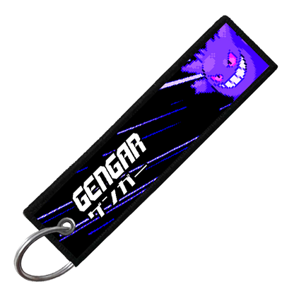 "JAPANESE GENGAR" CUSTOM KEY TAG