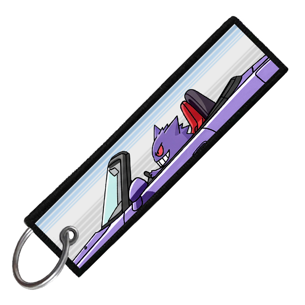"GENGAR CRUISER" CUSTOM KEY TAG