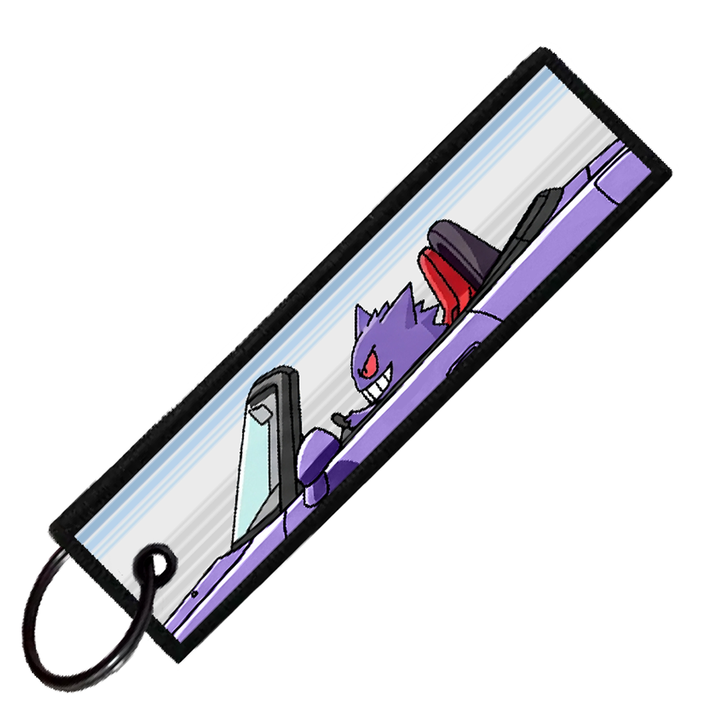 "GENGAR CRUISER" CUSTOM KEY TAG
