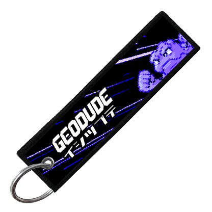 "JAPANESE GEODUDE" CUSTOM KEY TAG
