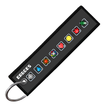 "GYM LEADER GIOVANNI" CUSTOM KEY TAG