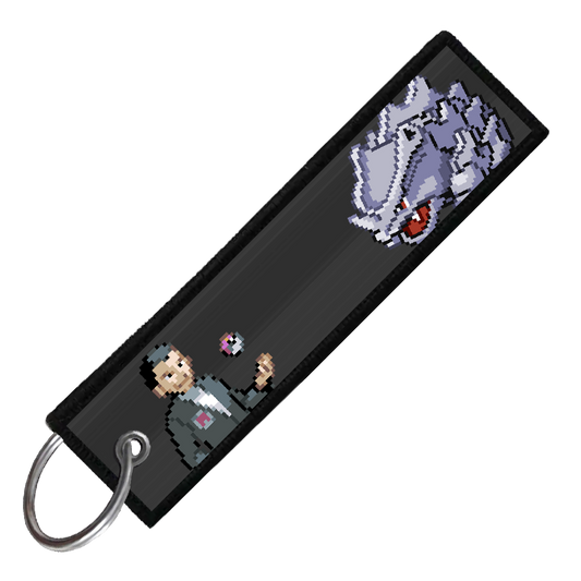 "GYM LEADER GIOVANNI" CUSTOM KEY TAG