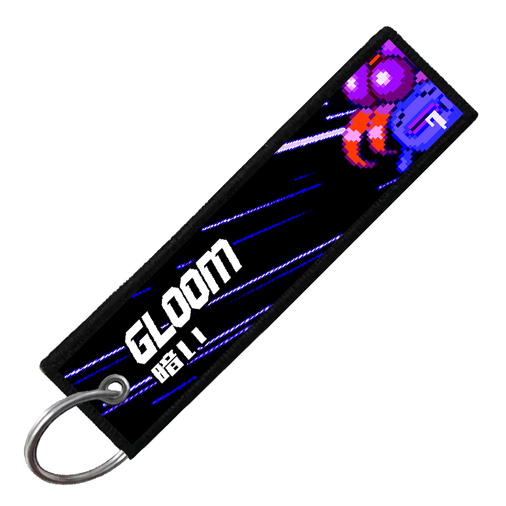 "JAPANESE GLOOM" CUSTOM KEY TAG
