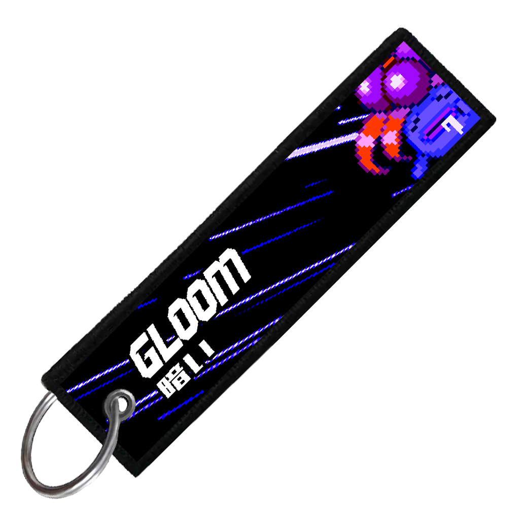 "JAPANESE GLOOM" CUSTOM KEY TAG