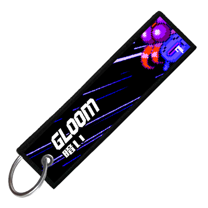 "JAPANESE GLOOM" CUSTOM KEY TAG