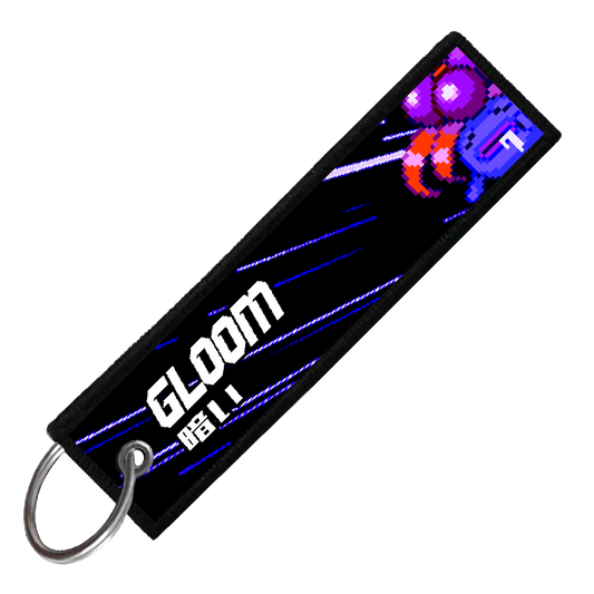 "JAPANESE GLOOM" CUSTOM KEY TAG
