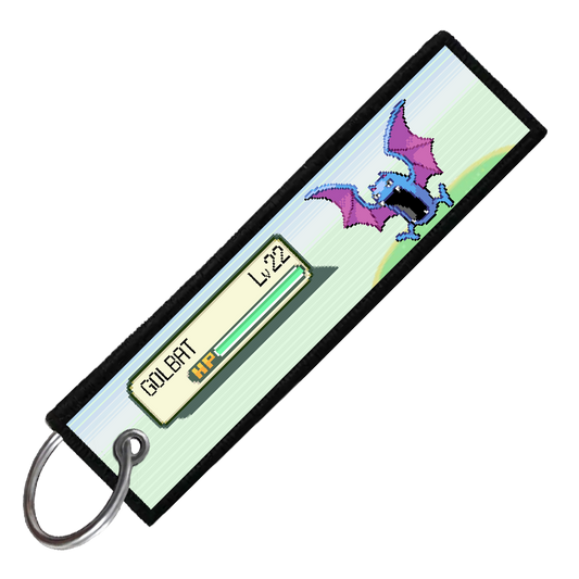 "GOLBAT BATTLE ENCOUNTER" CUSTOM KEY TAG