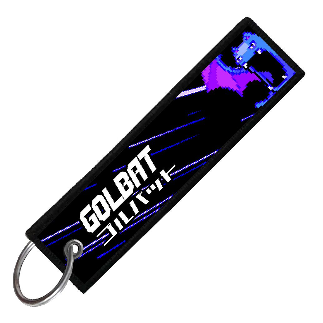 "JAPANESE GOLBAT" CUSTOM KEY TAG