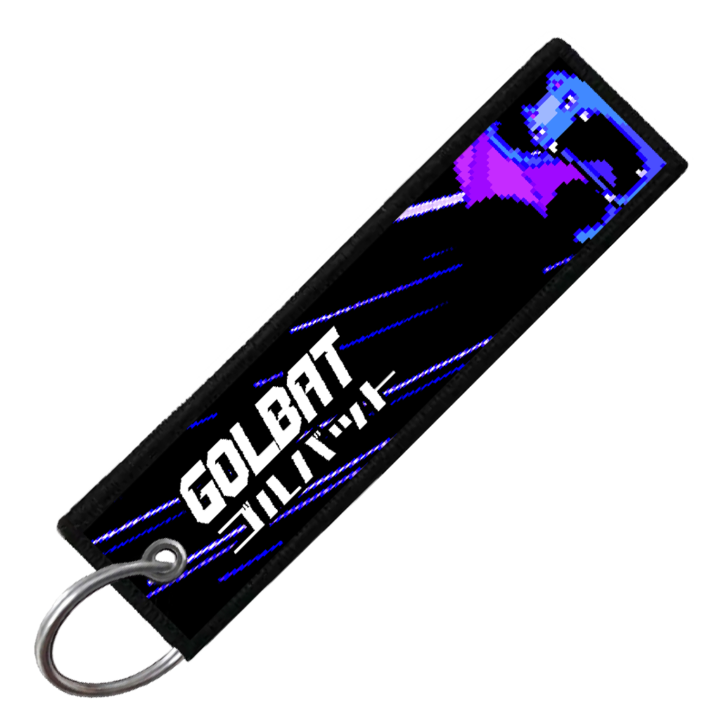"JAPANESE GOLBAT" CUSTOM KEY TAG