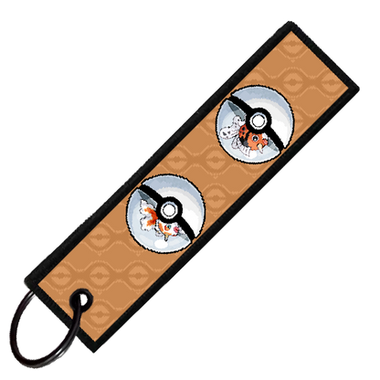 "GOLDEEN POKEBALL EVO" CUSTOM KEY TAG