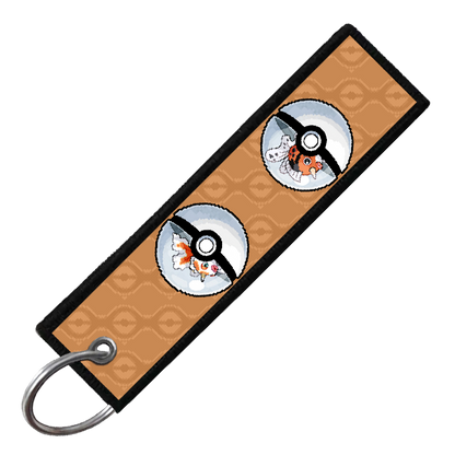 "GOLDEEN POKEBALL EVO" CUSTOM KEY TAG