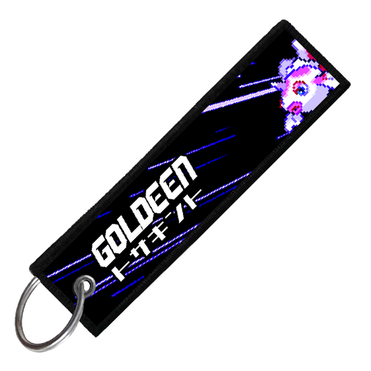 "JAPANESE GOLDEEN" CUSTOM KEY TAG