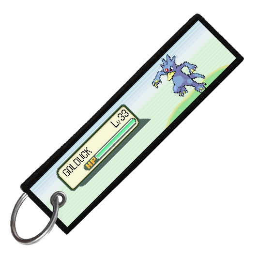 "GOLDUCK BATTLE ENCOUNTER" CUSTOM KEY TAG