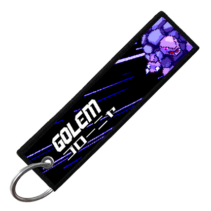"JAPANESE GOLEM" CUSTOM KEY TAG