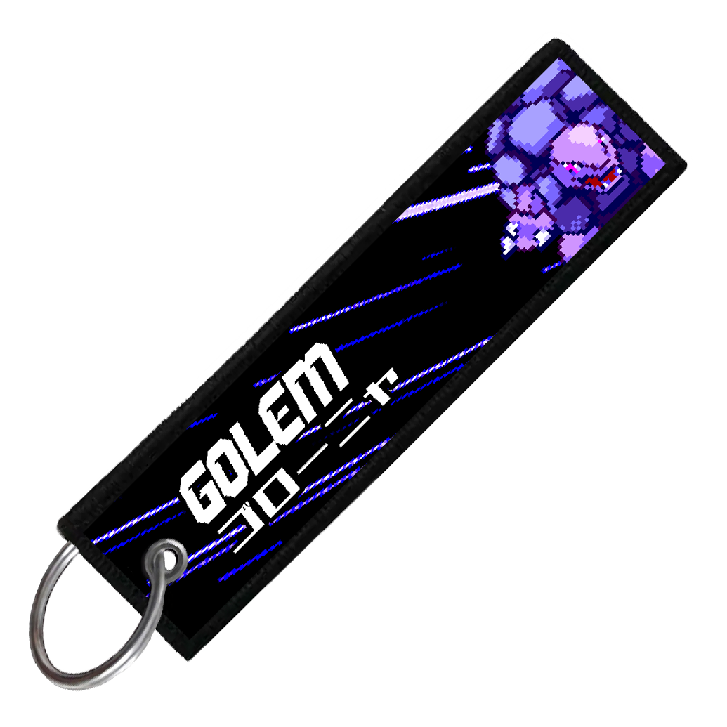 "JAPANESE GOLEM" CUSTOM KEY TAG