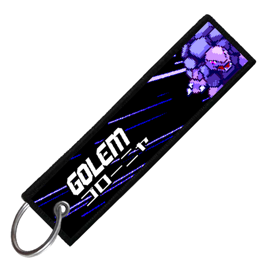 "JAPANESE GOLEM" CUSTOM KEY TAG